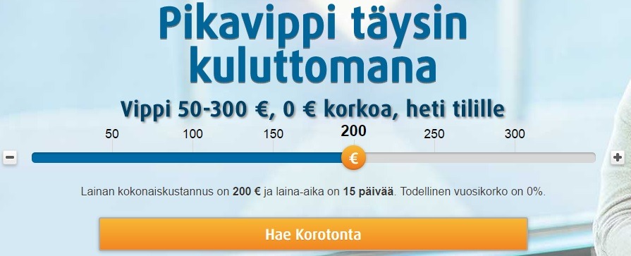 Hae Ferratumin ilmainen pikavippi tästä yhdellä klikkauksella, kulut: 0€!