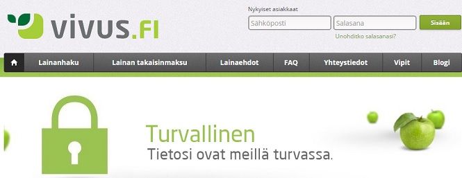 Vivus on paitsi tuttu ja turvallinen, niin näiden lisäksi sen tietosuoja on erittäin vahvalla tasolla.